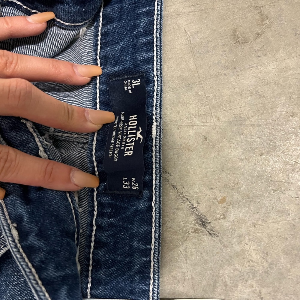Hollister dad jeans